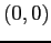 $(0,0)$