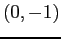 $(0,-1)$
